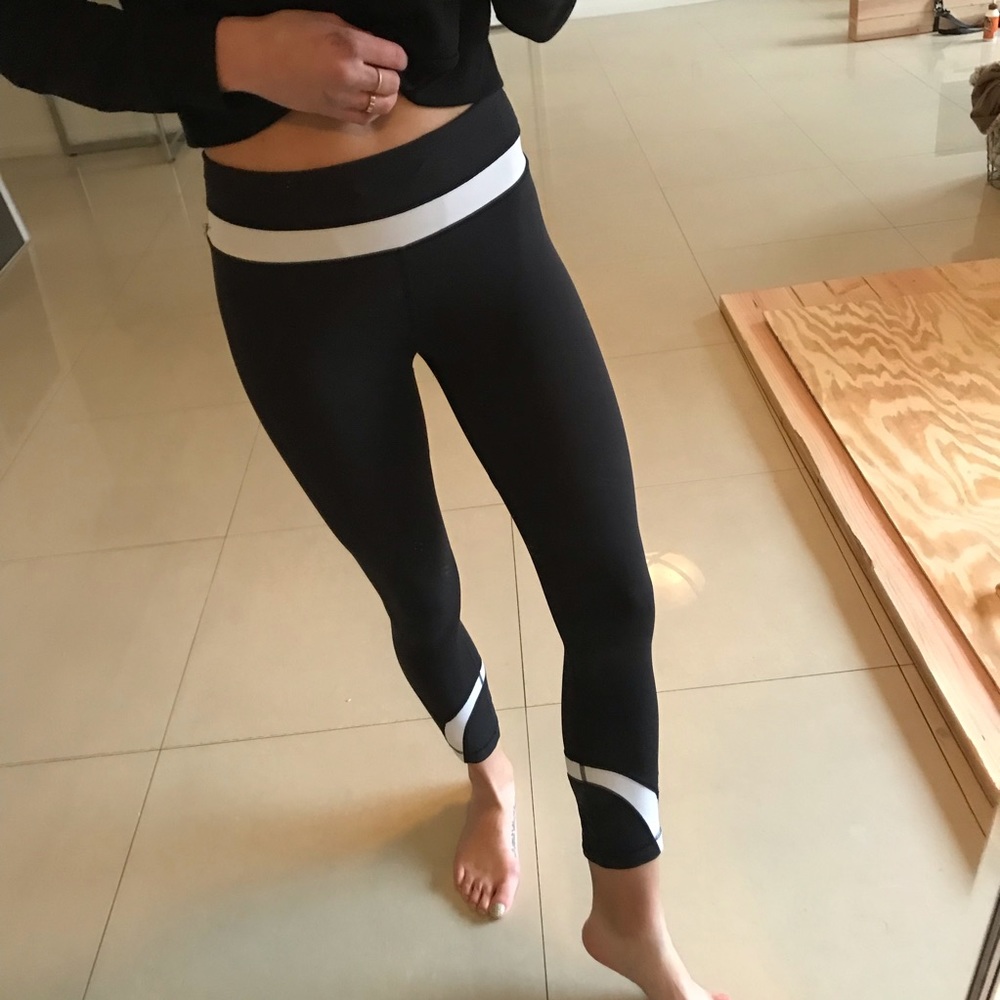 Lululemon black leggings 7/8 length